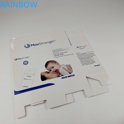 400g Karton Saklama Kutusu Özelleştirilmiş Dikdörtgen Süt Paketleme Kutusu