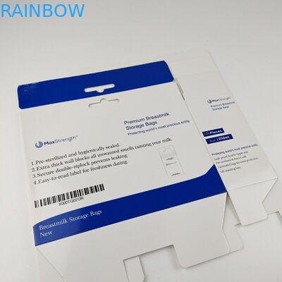 400g Karton Saklama Kutusu Özelleştirilmiş Dikdörtgen Süt Paketleme Kutusu