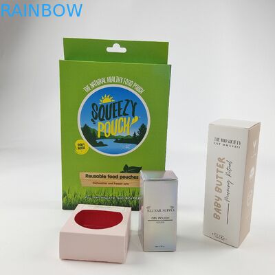 400g Karton Saklama Kutusu Özelleştirilmiş Dikdörtgen Süt Paketleme Kutusu