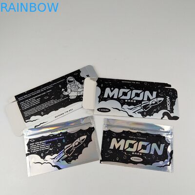 Çikolatalı Şeker Bar Gıda Ambalaj Kağıt Kutusu Özel Baskı Karton Gıda Kutuları