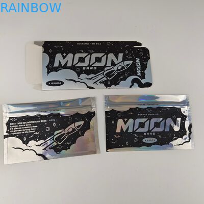 Çikolatalı Şeker Bar Gıda Ambalaj Kağıt Kutusu Özel Baskı Karton Gıda Kutuları