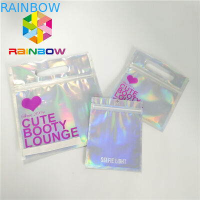 Su geçirmez Plastik Bikini Ambalaj Torbası Yumuşak Dokunuşlu Mayo Geri Dönüşüm Kilitli Torbalar