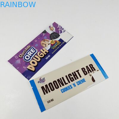 Geri Dönüşümlü Dijital Baskı Folyo Çanta CMYK Renkli Çikolata Paketleme Torbaları