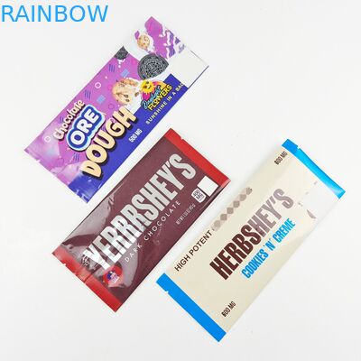 500mg Çikolata Paketleme Torbaları Nem Geçirmez Yenilebilir Alüminyum Folyo Paket Torbası