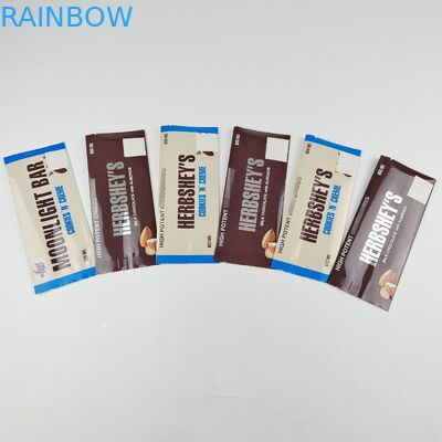 500mg Çikolata Paketleme Torbaları Nem Geçirmez Yenilebilir Alüminyum Folyo Paket Torbası