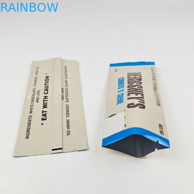 Alüminyum Folyo Çikolata Paketleme Torbaları Geri Mühürlü Özel Baskılı Mylar Çantalar