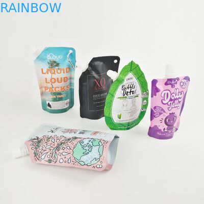 Domates Sosu / Kozmetik İçin Esnek Plastik Ağızlıklı Sıvı Doypack