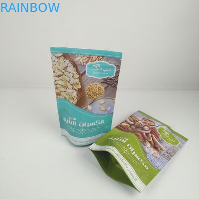 Aperatif Kurabiyeler Çikolata Kilitli Ayakta Kese Gıda Sınıfı MOPP PET PE CMYK Renk