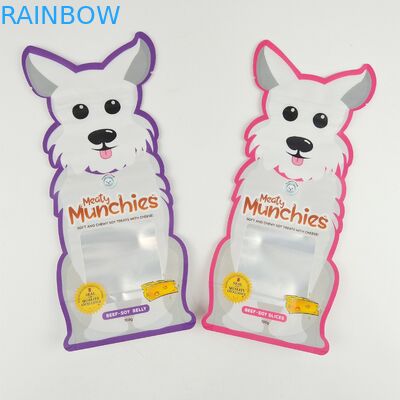 Şeker Atıştırmalık Gıda Ambalaj Poşetleri Gravür Baskı Özel Şekilli Çanta