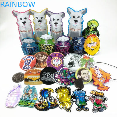 3.5g 7g Yenilebilir Şeker Özel Şekilli Çanta Düzensiz Koku Geçirmez Kalıp Kesim Mylar Çantalar