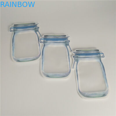 Özel Şekil Kalıp Kesim Mylar Çanta 3.5g Kilitli Holografik Koku Korumalı Çanta