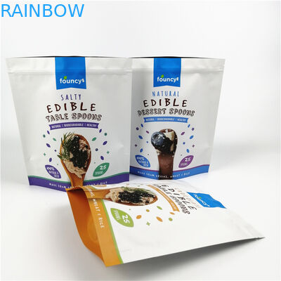 3.5g Mylar Kilitli Torbalar Şeker Tatlı Bisküvi Ambalajı İçin Özel Baskılı Neme Dayanıklı