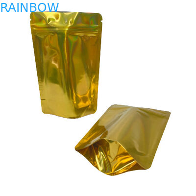 Plastik Fermuar Kilidi Koku Geçirmez Ayakta Kese Paketleme Isı Yalıtımı 3.5 7g 1oz