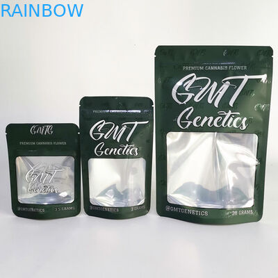 Plastik Folyo Bitkisel Tütsü Ambalajı Mylar Çanta Ayakta Kese Esrar Çiçeği