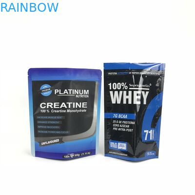 Özel Baskılı Mylar Ambalaj Poşetleri Koku Korumalı Stand Up Hologram Çerez 30 Mikron