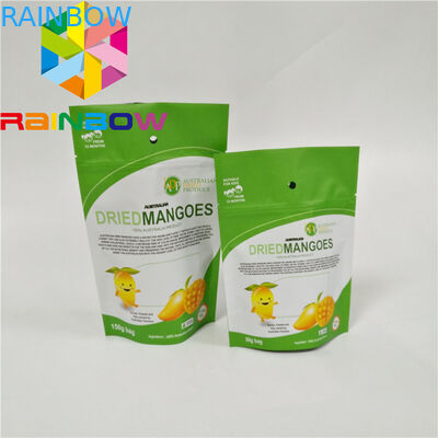 Özel Baskılı Mylar Ambalaj Poşetleri Koku Korumalı Stand Up Hologram Çerez 30 Mikron