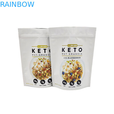 Renkli Alüminyum Ambalaj Mylar Çantalar 3.5g Kendinden Destekli Stand Up Fermuar Torbaları