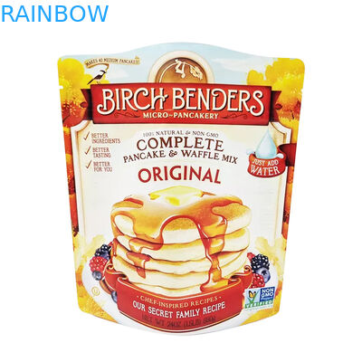 Renkli Alüminyum Ambalaj Mylar Çantalar 3.5g Kendinden Destekli Stand Up Fermuar Torbaları