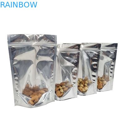 Alüminyum Folyo Mylar Çanta Ayakta Kese Koku Korumalı Ambalaj Gıda Açılıp Kapanabilir