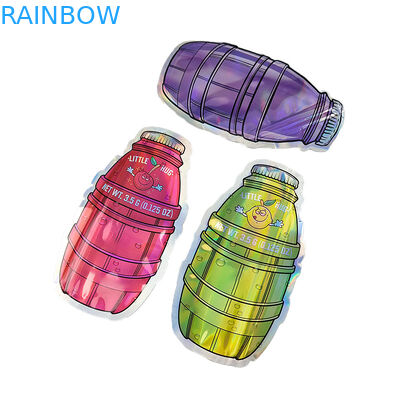 Yenilebilir Kurabiye Şekeri için Özel Baskılı Şekil Kalıp Kesim Mylar Çantalar 1g 3.5g 7g 14g 28g