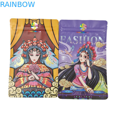 Fermuarlı Yenilebilir 250g Kahve Bar Sarıcı Açılıp Kapanabilir Ayakta Kese ile Gıda Ambalajı