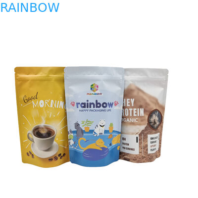 Gıda Sınıfı Ambalaj Özel Mat Alüminyum Folyo Yenilebilir Mylar Snack Zip Kilit Torbaları