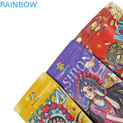 Gıda Sınıfı Ambalaj Özel Mat Alüminyum Folyo Yenilebilir Mylar Snack Zip Kilit Torbaları