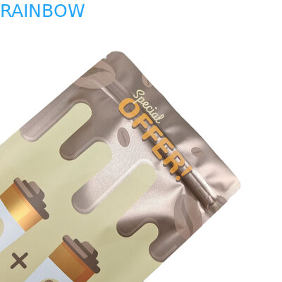 Yenilebilir Folyo Stand Up Fermuarlı Kese 100g Plastik Şeker/Aperatif/Kahve/Evcil Hayvan Maması Mylar Çantalar