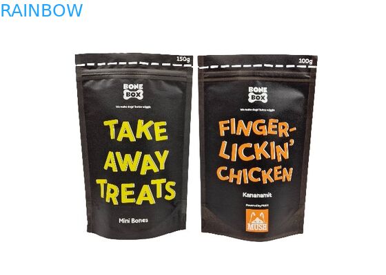 % 100 Biyobozunur Stand Up Torbalar Özel Boyut Kilitli Doypacks Gıda Çay Kahve Paketleme