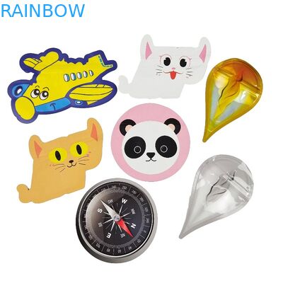 Kalıp Kesim Çocuk Korumalı Mylar Kilitli Torbalar Gıda Şeker Gücü İçin Daire Düzensiz Şekilli