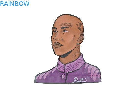 Özel Baskılı 3.5g Kalıp Kesim Mylar Çanta Mat Koku Geçirmez Çocuk Korumalı Kilitli