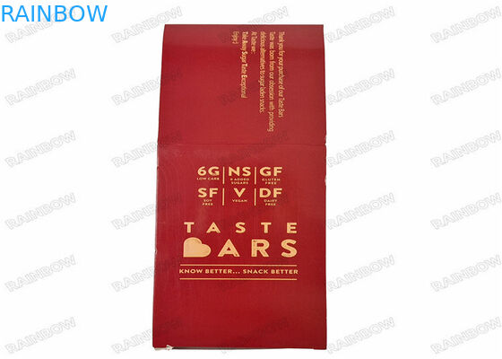 Gıda Ürün Ambalajı Kağıt Teşhir Kutusu Çift Taraflı Baskı Mat Parlak