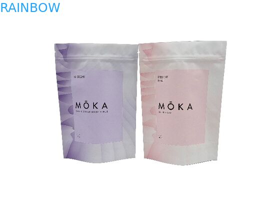 Dijital Baskı Özel Stand Up Çantası Vücut Kirlenmesi İçin Suya Karşı Paketleme Çantası