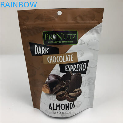 Toptan Satış Fiyat Özel Baskı Fermuar Kapama Kurutulmuş Gıda Paketleme Çantası Nemden Korunma Folyo Çantası