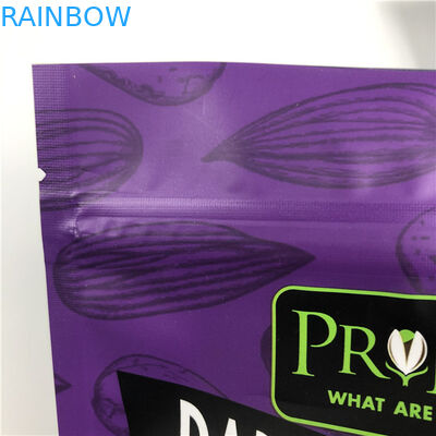 Toptan Satış Fiyat Özel Baskı Fermuar Kapama Kurutulmuş Gıda Paketleme Çantası Nemden Korunma Folyo Çantası