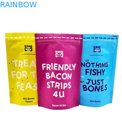 Evcil hayvanlar için yemek torbası Çiğneyebilir Yiyebilir Yiyecek kalıcı Kaşıntıya dayanıklı Gıda Paketleme torbaları