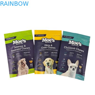 Özel Logo Yazdırılmış Biyolojik Bozulabilir % 100 Çuval Paketleme Tekrar Kullanılabilir Ayağa Kalk Plastik Torbalar Doypack Ziplock ile