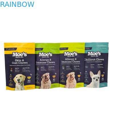 Özel Yiyebilir Plastik Ambalaj Biyolojik Bozulabilir Çantalar Alüminyum folyo Fermuar Kilitli Doypack Çay Kahve Atıştırmalığı