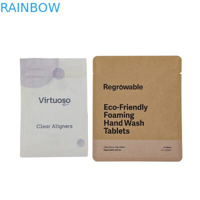 Özel Yiyebilir Plastik Ambalaj Biyolojik Bozulabilir Çantalar Alüminyum folyo Fermuar Kilitli Doypack Çay Kahve Atıştırmalığı