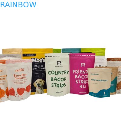 Toptan Alışveriş Özel Baskılı Biyobozulabilir Yüksek Kaliteli Kraft Kağıdı Geri Dönüştürülebilir Doypack Gıda Sınıfı Ziplock Plastik Torba