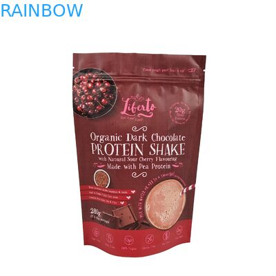 Yüksek Kaliteli Sıcaklık Sızdırmazlık Şeker Çantası Özel Alüminyum Folyo Fermuar Durabilir Plastik Paket Ziplock Çantası