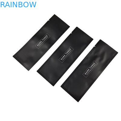 Özel Baskı Küçük MOQ Düz Cüzdan Kozmetik Örnek Paketler Kokusuz Folyo Paketler