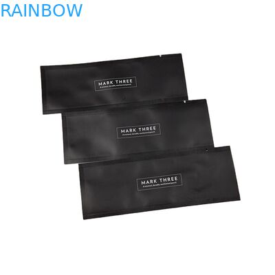 Özel Baskı Küçük MOQ Düz Cüzdan Kozmetik Örnek Paketler Kokusuz Folyo Paketler