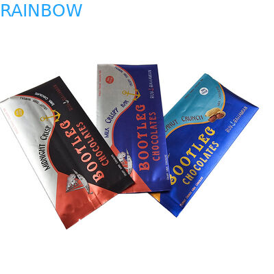 Özel Basılmış Sıcaklık Sızdırmazlık Arka Yan Sızdırmazlık Folyo Çantası Arka Orta Yumruk Sızdırmazlık Holografik Yastık Çantası