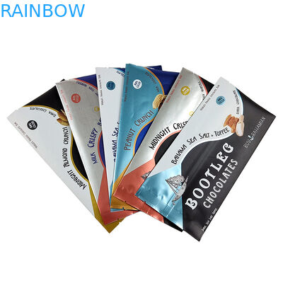 Özel Basılmış Sıcaklık Sızdırmazlık Arka Yan Sızdırmazlık Folyo Çantası Arka Orta Yumruk Sızdırmazlık Holografik Yastık Çantası