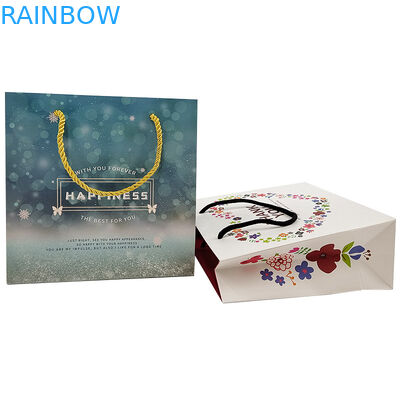 Özel alışveriş kağıt torbaları Logo basılı geri dönüştürülebilir biodegradable kahverengi düz ambalajlı Kraft kağıt torbası