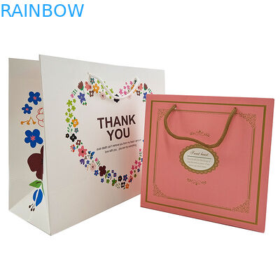 Kişiselleştirilmiş Kumaş Paketleme Sanat Kahverengi Kağıt Çanta Gıda Sınıfı Alışveriş Çantası