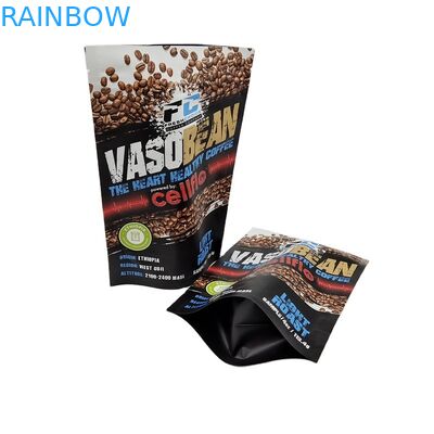 Özel Baskı Küçük MOQ Stand Up Kahve Örnek Paketleri Kokusuz Folye Paketleri