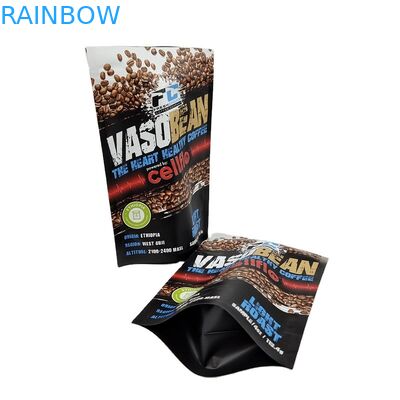 Özel Baskı Küçük MOQ Stand Up Kahve Örnek Paketleri Kokusuz Folye Paketleri