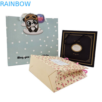 Kağıt İpi İp Kraft Kağıt Çantası Yaka Kablo Çantası Kişiselleştirmeyi Kabul Et Renk Dönüştürülmüş Kağıt Ambalaj